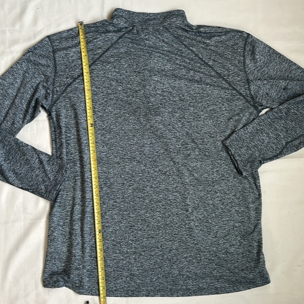 NBA Nike Navy Dri FIT 3/4 Zip Sweatshirt - Picture 8 of 9